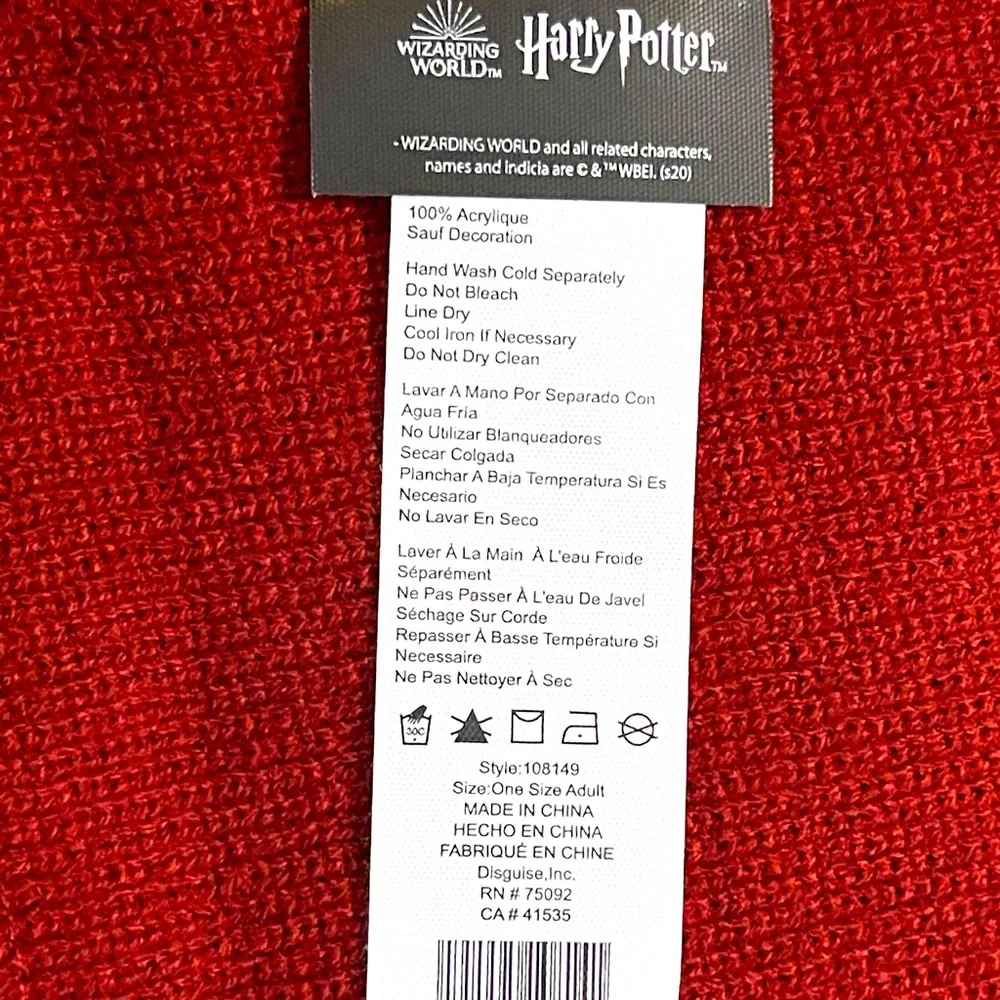 NWT Harry Potter‎ Scarf